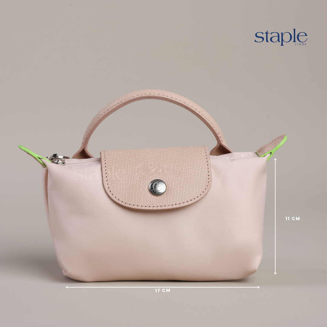 LC Champera Pouch (034 Forest Green) (022 Petal Pink) (037 Bilberry Green) (SMALL)